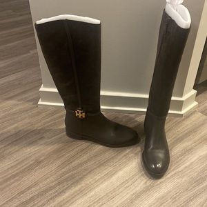🔥sale!Tory Burch Miller 25MM Knee High Riding Boots Authentic! Never worn!